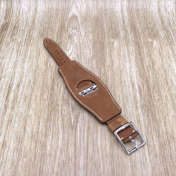 Goseth Genuine Leather Watch Band For Apple Watch - Picture 8 of 15